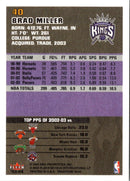 2003 Fleer Tradition Brad Miller