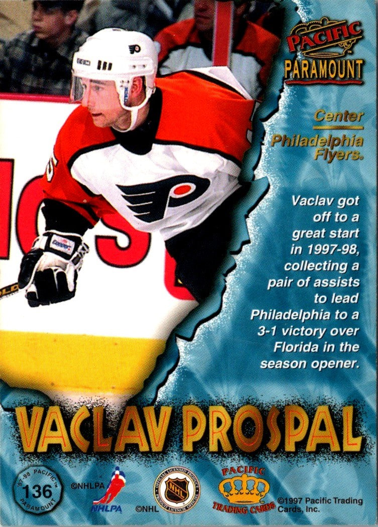 1997 Pacific Paramount Vaclav Prospal