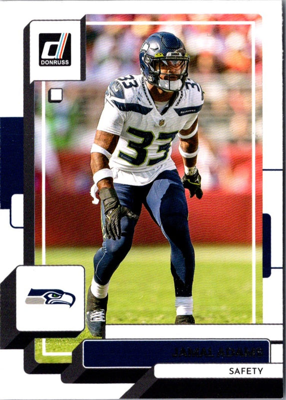 2022 Donruss Blue Press Proof Jamal Adams #36