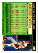 1996 Topps Bronze League Leaders Greg Maddux