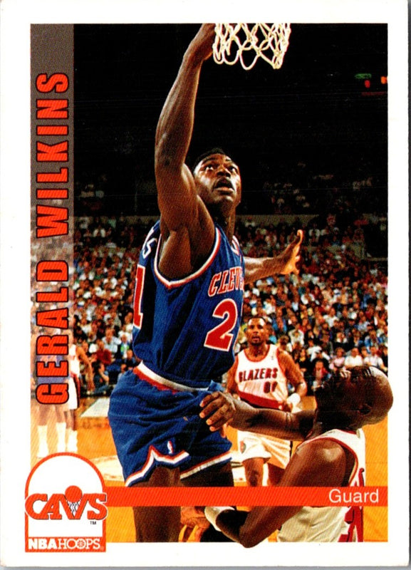 1992 Hoops Gerald Wilkins #369