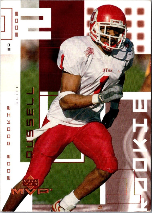 2002 Upper Deck MVP Cliff Russell #291 Rookie