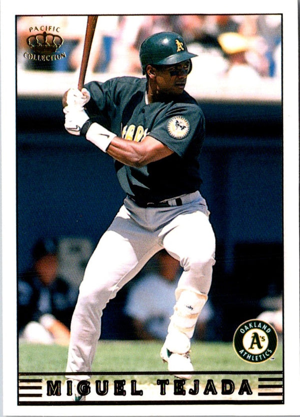1999 Pacific Crown Collection Platinum Blue Miguel Tejada #207