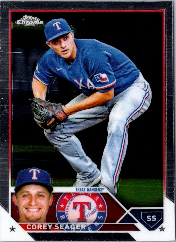 2022 Topps Chrome Black Corey Seager #1