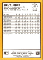 1990 Donruss Best of the AL Kent Hrbek #65