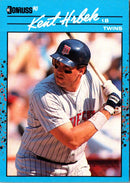 1990 Donruss Best of the AL Kent Hrbek