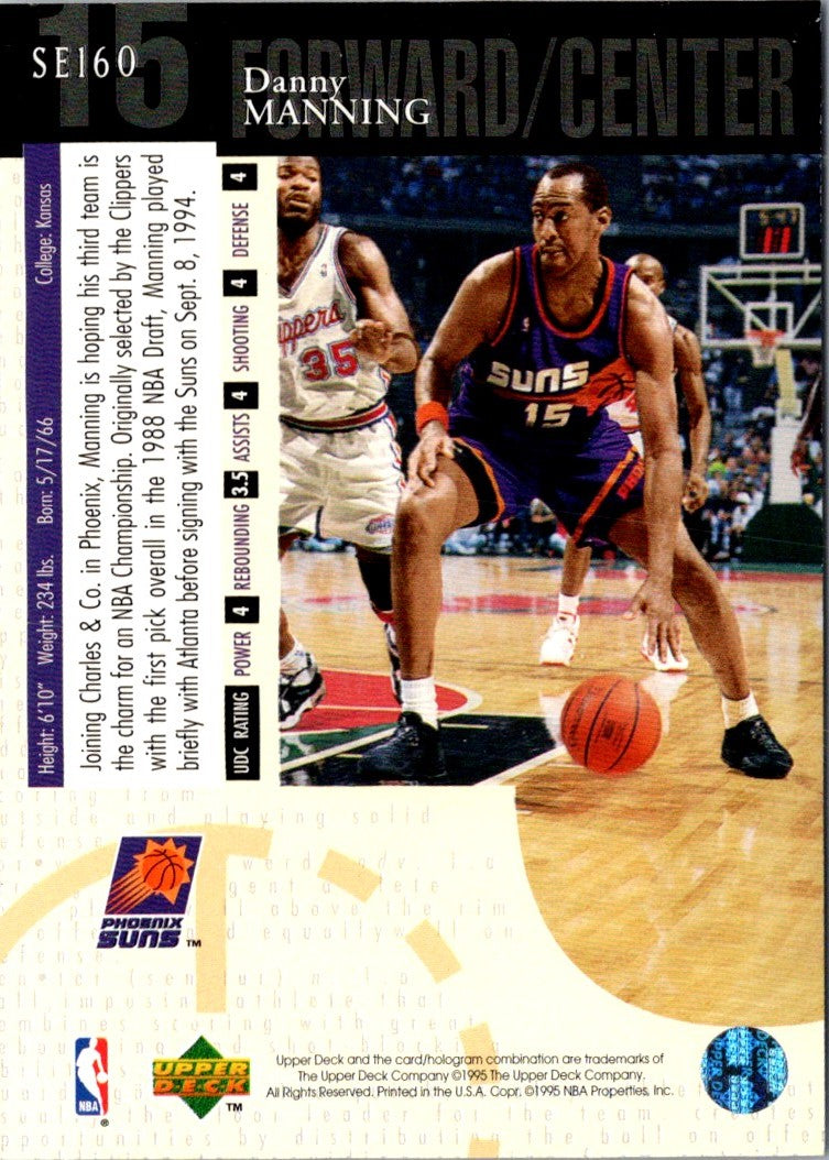 1994 Upper Deck Special Edition Danny Manning