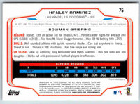 2014 Bowman Hanley Ramirez #75