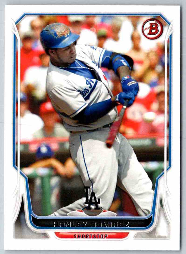 2014 Bowman Hanley Ramirez #75