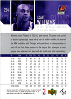 2003 Upper Deck Scott Williams #224