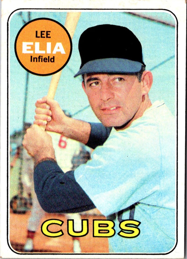 1969 Topps Lee Elia #312 EX