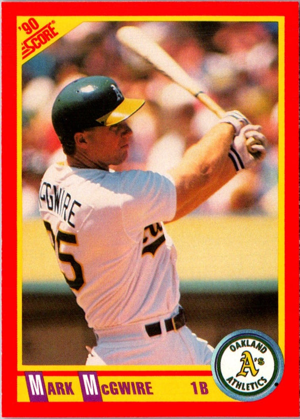 1990 Score Mark McGwire #385