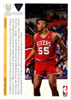 1991 Upper Deck Rookie Standouts Jayson Williams #R14