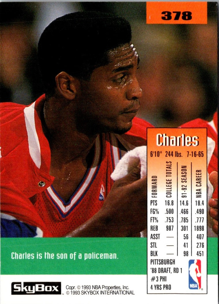 1992 SkyBox Charles Smith