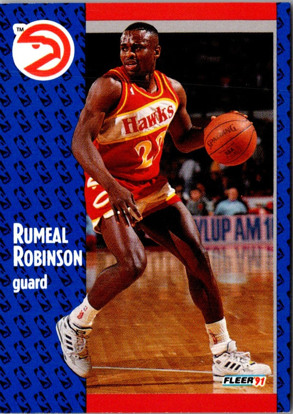 1991 Fleer Rumeal Robinson #3
