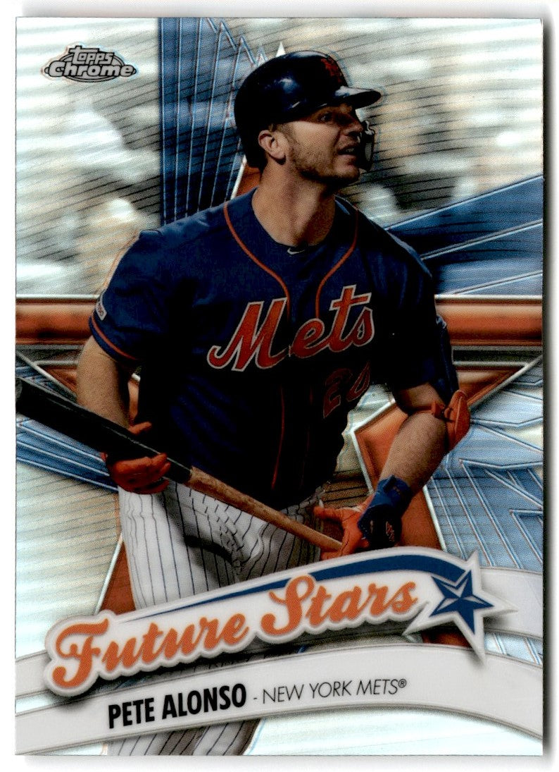 2020 Topps Chrome Future Stars Pete Alonso