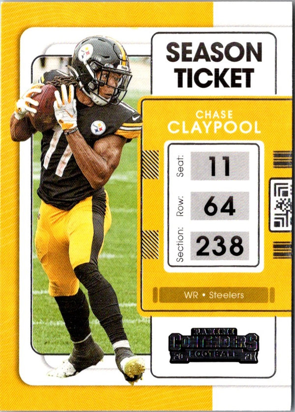 2021 Panini Contenders Chase Claypool #84