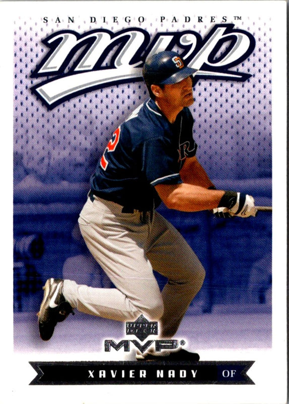 2003 Upper Deck MVP Xavier Nady #309
