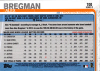 2019 Topps Alex Bregman #700