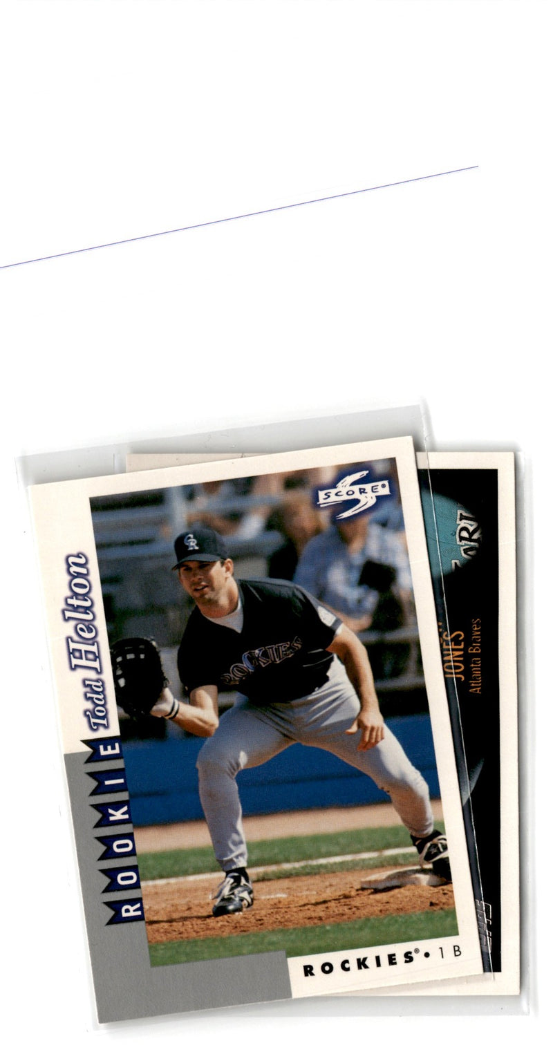1998 Pinnacle Snapshots Todd Helton