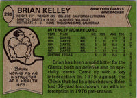 1978 Topps Brian Kelley #291