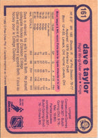1982 O-Pee-Chee Dave Taylor #161