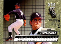 1992 Ultra Alex Fernandez #335
