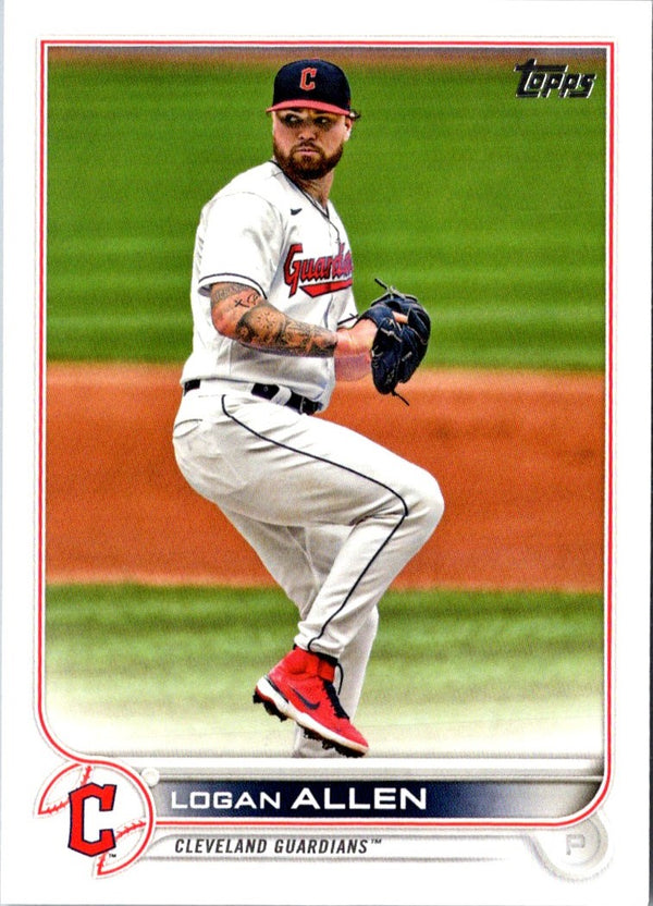 2022 Topps Logan Allen #604