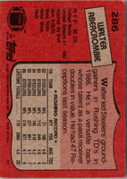 1987 Topps Walter Abercrombie #286