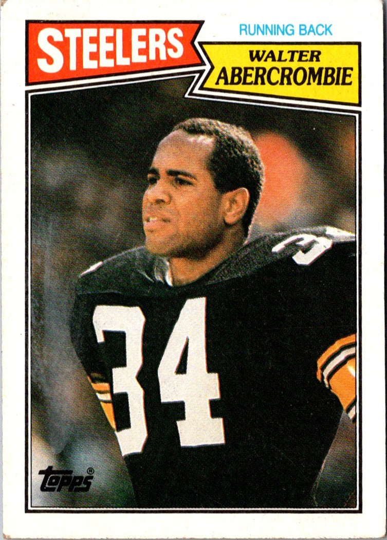 1987 Topps Walter Abercrombie