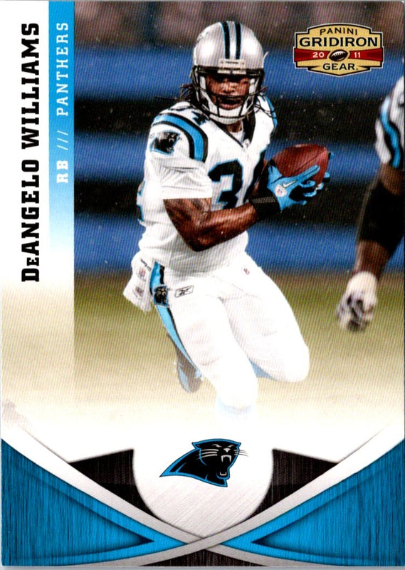 2011 Panini Gridiron Gear DeAngelo Williams #122
