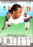 1991 Ultra Vance Johnson #38