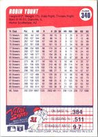 1990 Fleer Canadian Robin Yount #340