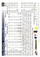 1997 Score Artist's Proofs White Border Joey Hamilton