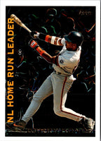 1995 Topps League Leaders Barry Bonds #LL8