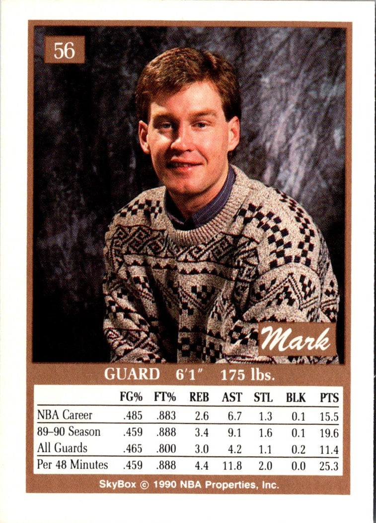 1990 SkyBox Mark Price
