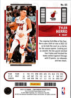 2022 Panini Contenders Season Ticket Tyler Herro #65
