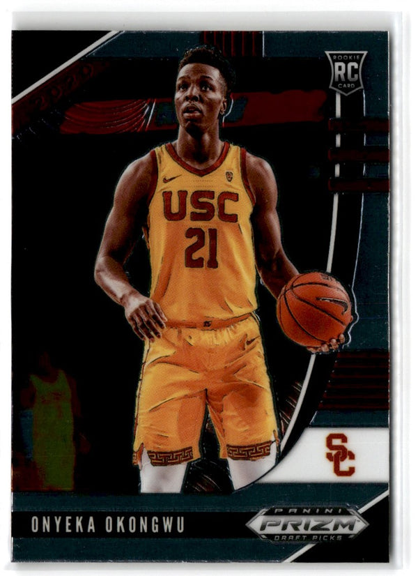 2020 Panini Prizm Draft Picks Collegiate Onyeka Okongwu #5