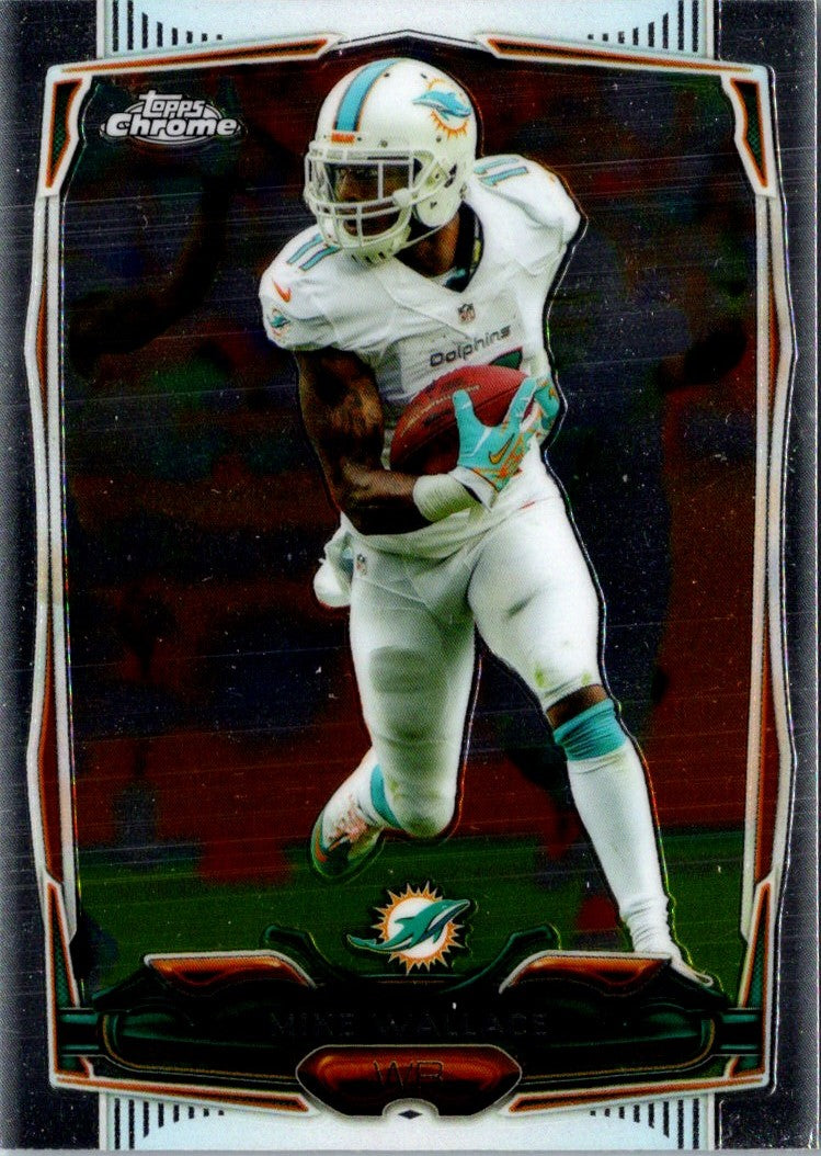 2014 Topps Chrome Mike Wallace