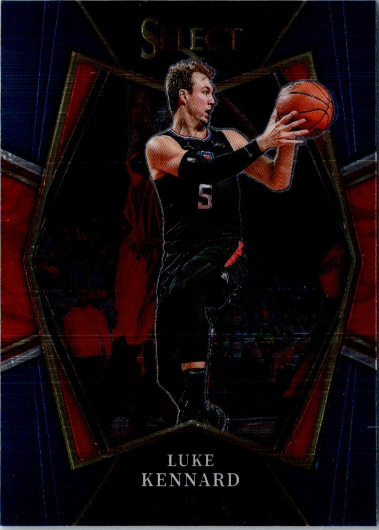 2021 Panini Select Blue Luke Kennard