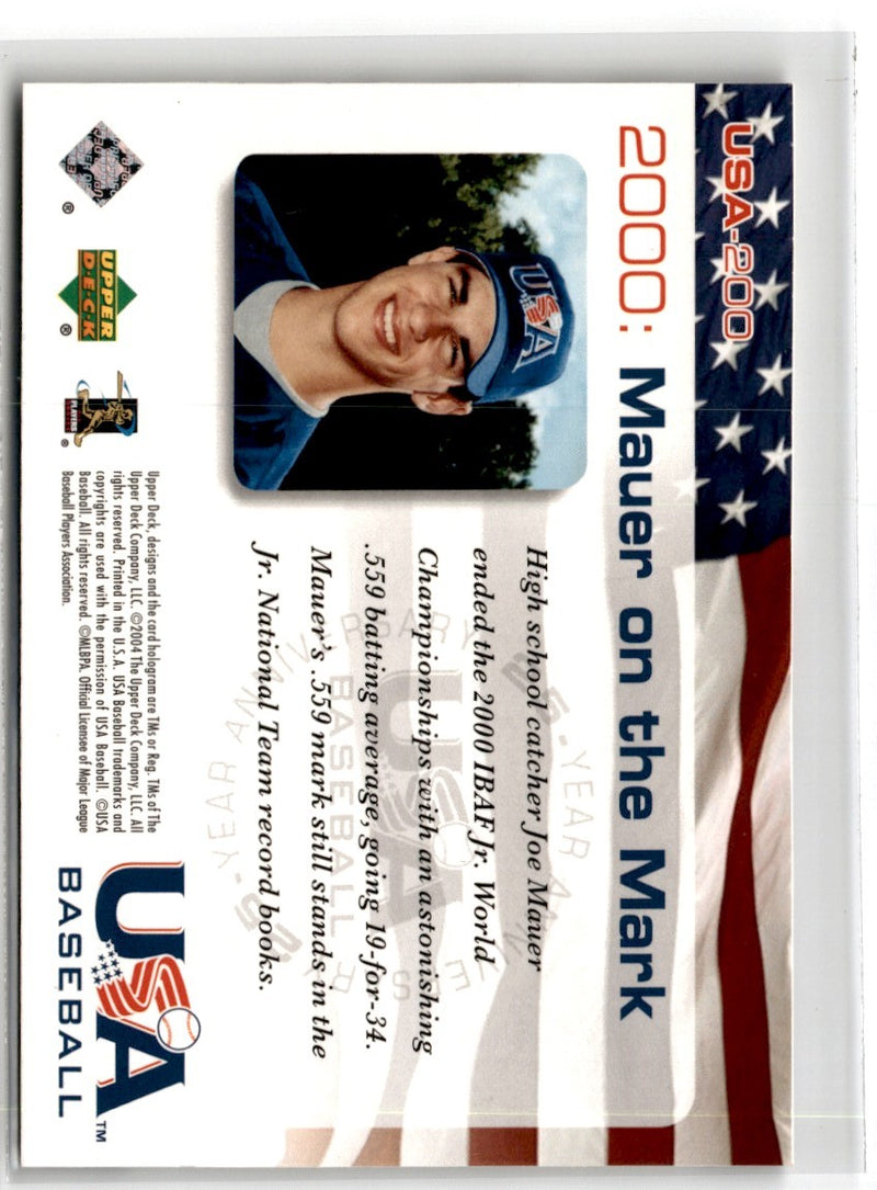 2004 Upper Deck USA 25th Anniversary 00 National Team