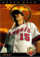 1992 Upper Deck Star Rookie Checklist