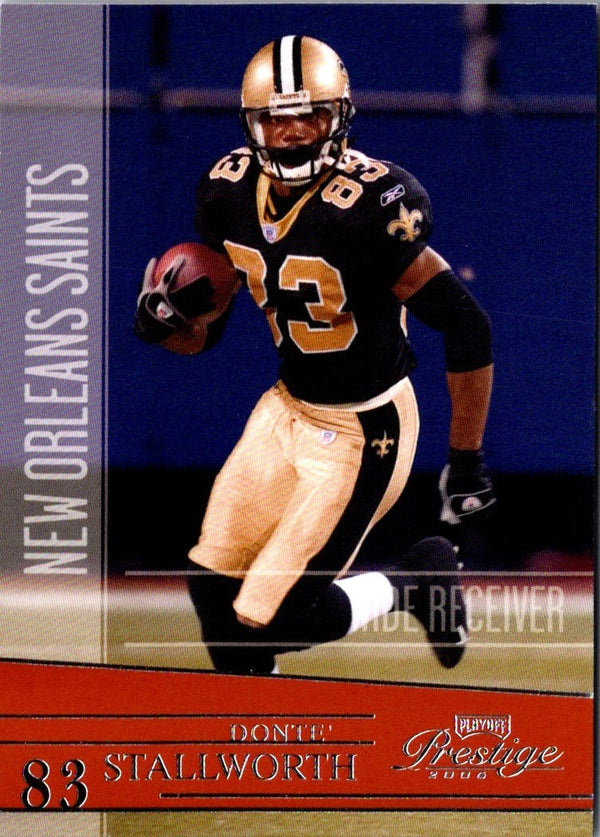 2006 Playoff Prestige Donte Stallworth #98