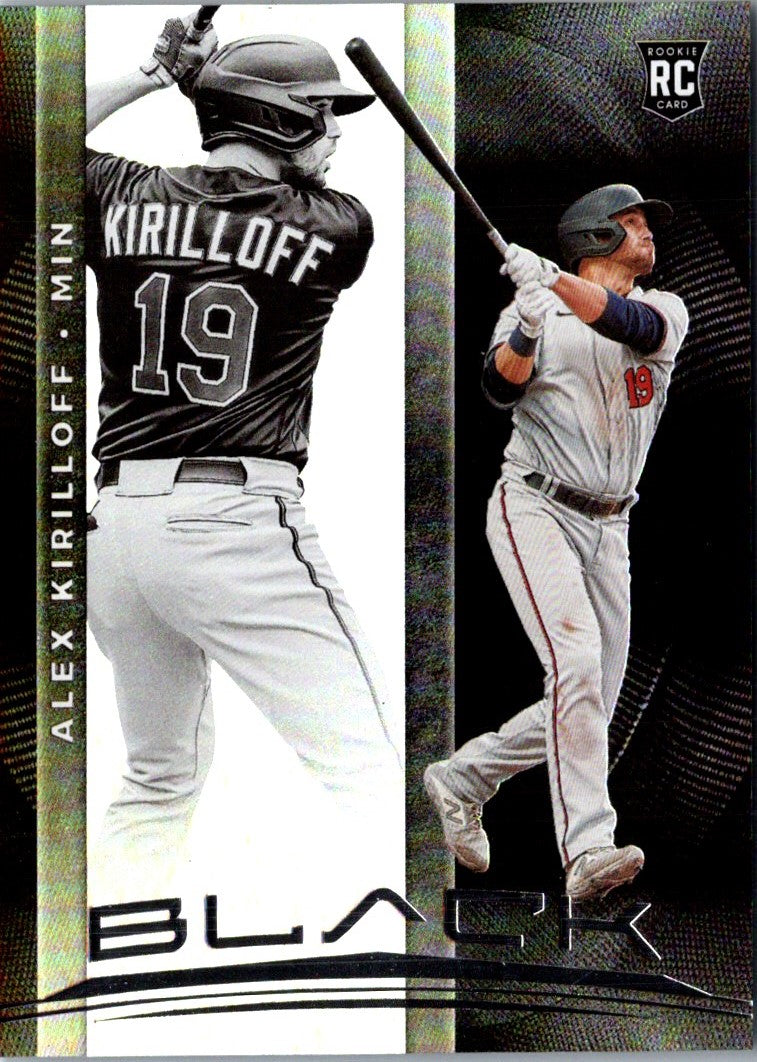 2021 Panini Chronicles Black Alex Kirilloff