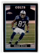 2006 Topps Chrome Black Refractors Reggie Wayne