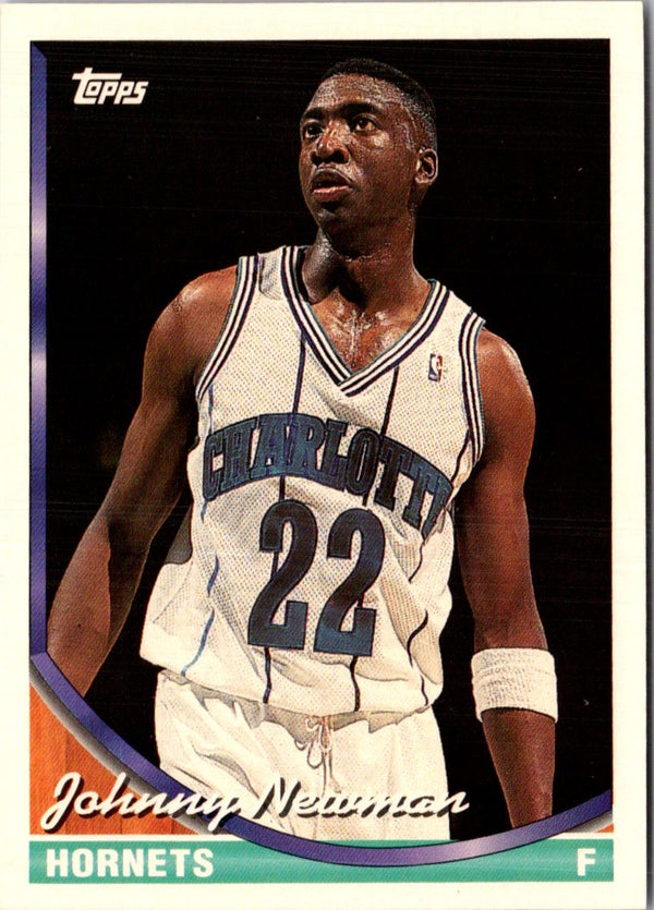 1993 Topps Johnny Newman #192