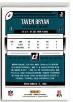 2018 Donruss Taven Bryan #363 Rookie