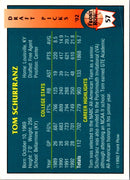 1992 Front Row Draft Picks Gold Tom Schurfranz