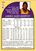 1990 Hoops Team Night Los Angeles Lakers James Worthy #NNO