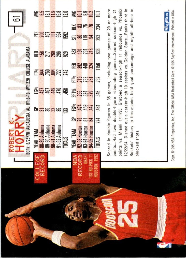 1995 Hoops Robert Horry